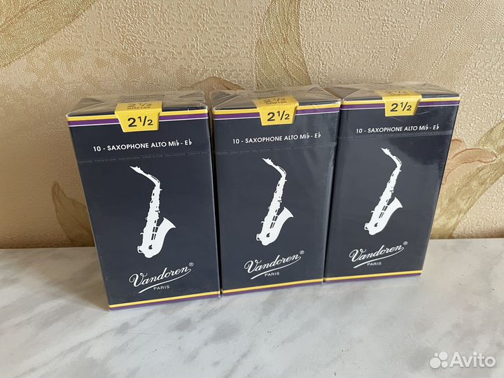 Трости для альт-саксофона Vandoren SR2125