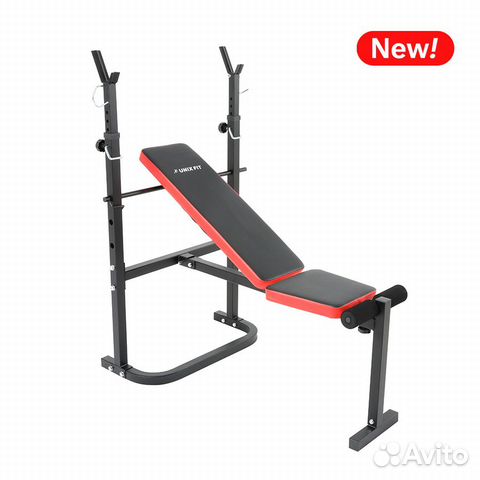 Скамья силовая со стойками unix Fit bench 120