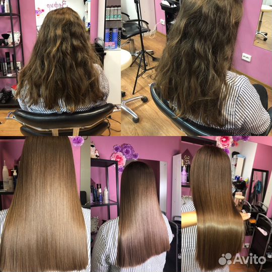 Кератин, ботокс, биксипластия Модель