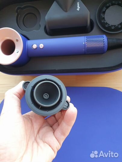 Фен Dyson Suprsonic HD07 Vinca blue/Rose Оригинал