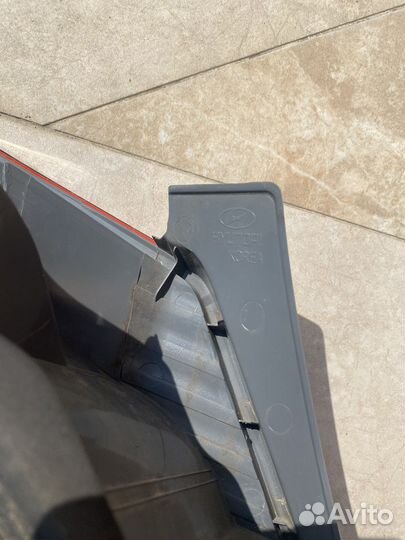 Фонарь задний на hyundai solaris