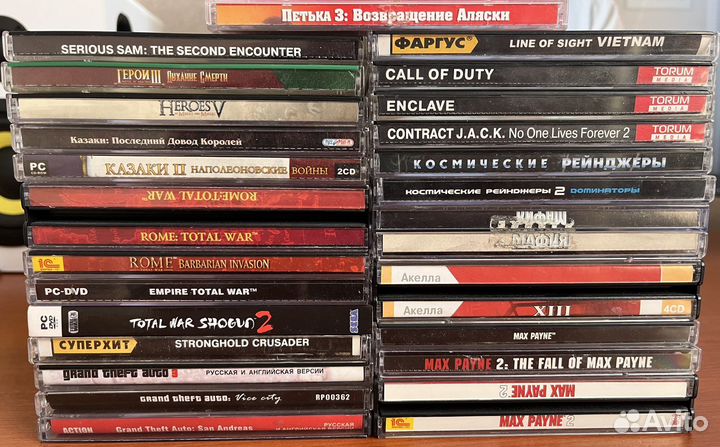 Диски игры на пк и фильмы