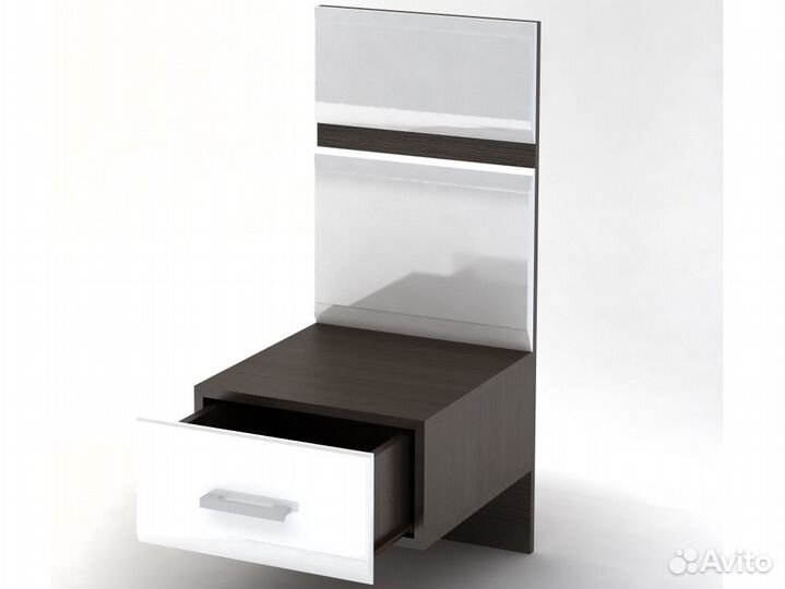 Тумба тб 2 Спальня Вегас (венге/белый глянец)