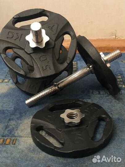 Гантели разборные 10 кг