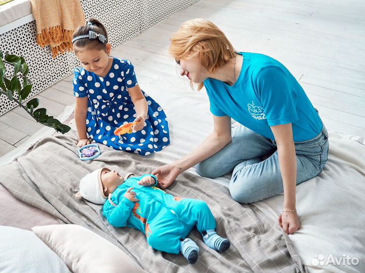 Няня для груднечка (почасовая оплата)