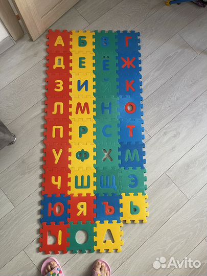 Детский коврик пазл