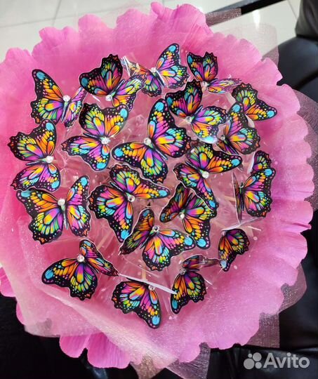 Букет из бабочек