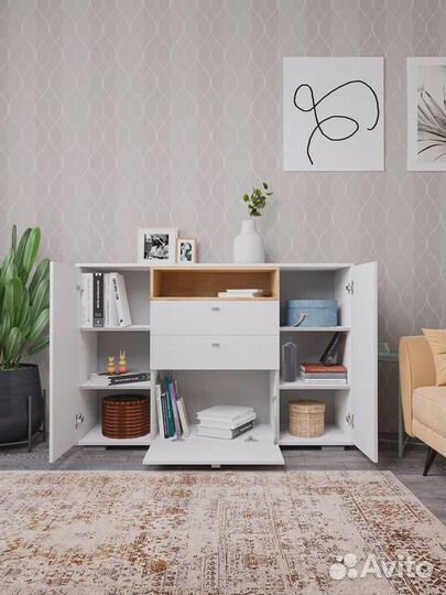 Комод «Ланс» К303 белый