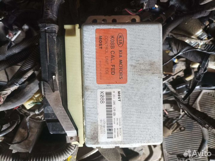 K08B эбу с косой Kia Sportage 1