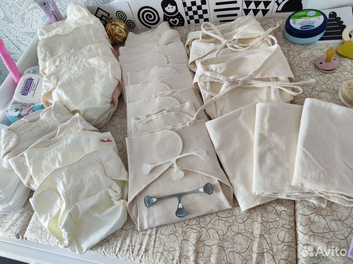 Многоразовые подгузники Mamalino на новорождённого