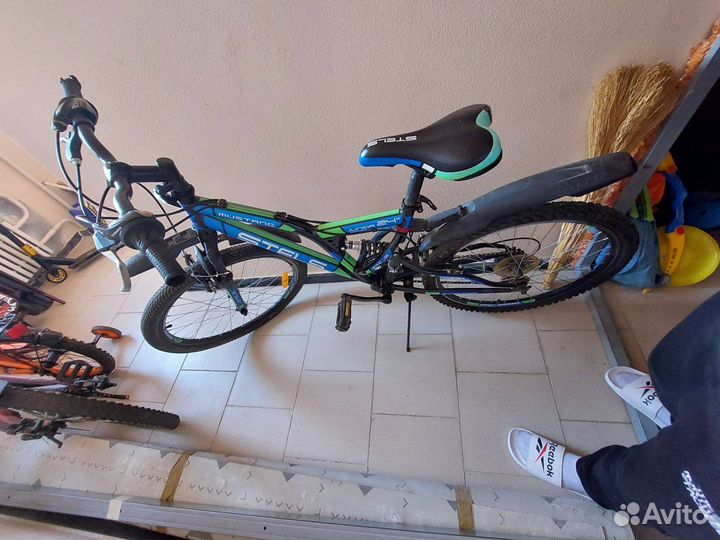 Велосипед stels mustang junior 24