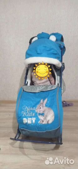 Коляска санки