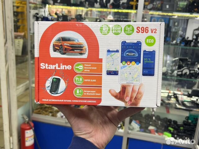 Сигнализация StarLine S96 v2 BT ECO 2CAN+4LIN 2SIM