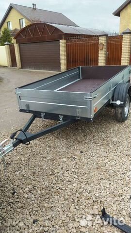 Прицеп 2550х1350мм с высотой борта 36см