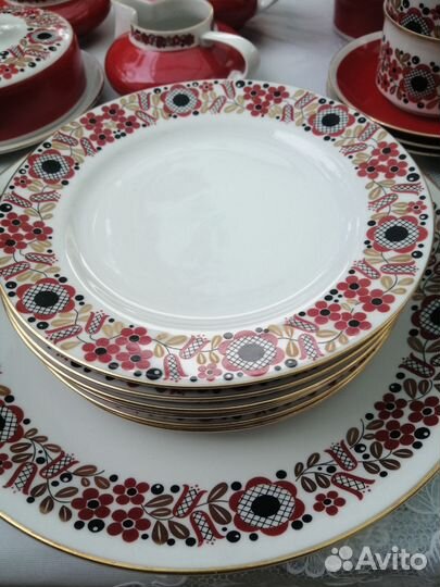 Сервиз чайный freiberger гдр