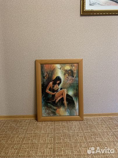 Большая картина из пазлов :)