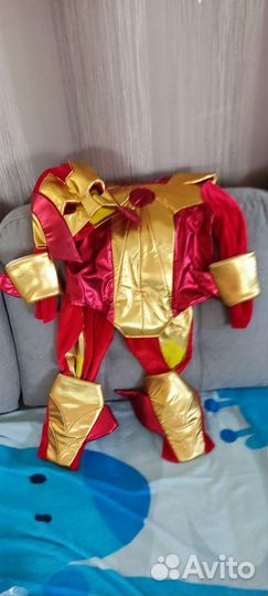 Новогодний костюм Санты,Железн.человек