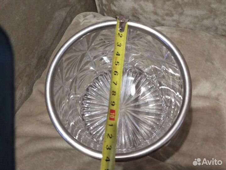 Ваза хрусталь