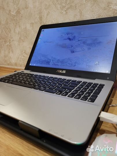 Игровой ноутбук asus i5/6/ssd480/g840