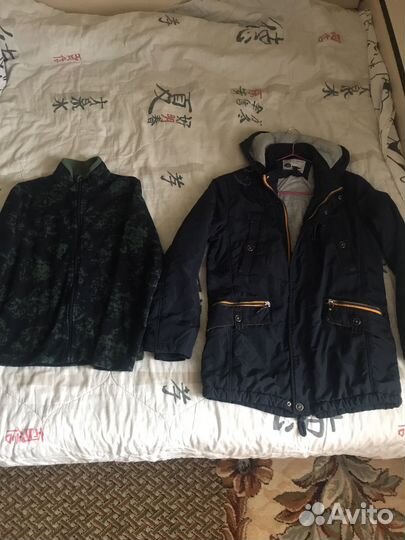 Большой пакет вещей д/мал., р.146-152