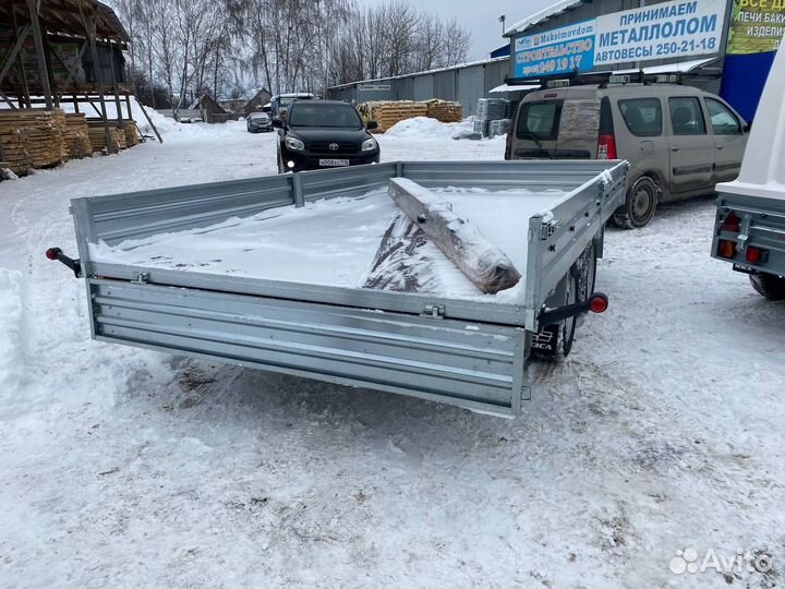 Прицеп легковой с опорным колесом в сборе