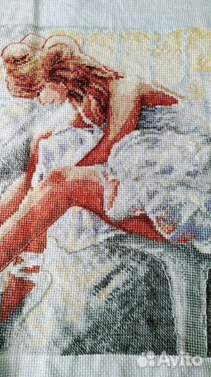 Вышивка крестом по канве Б-12 
