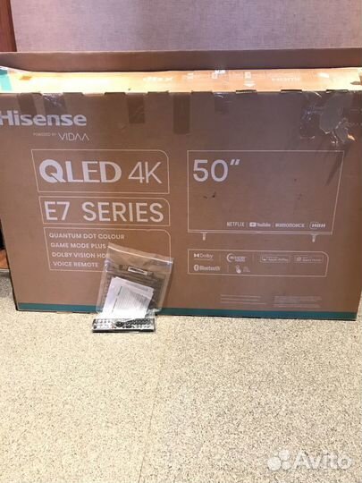 Телевизор hisense 50