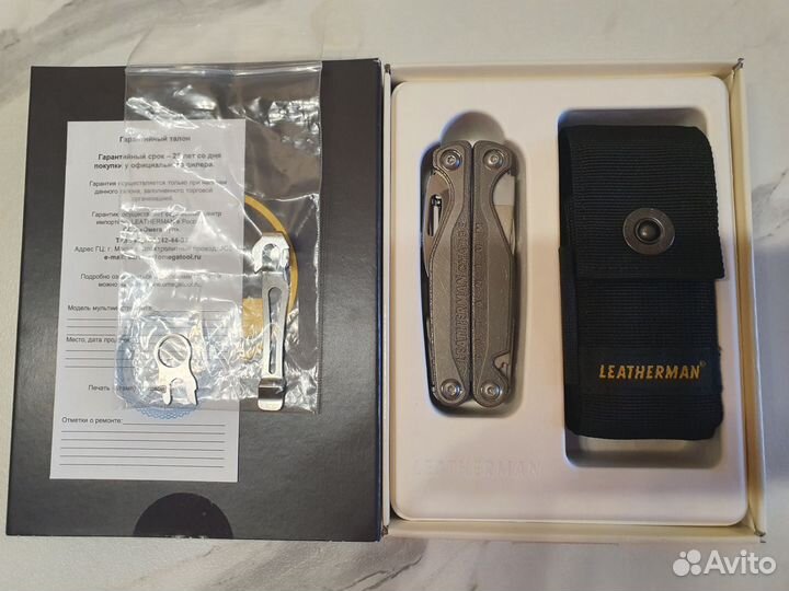 Мультитул leatherman charge plus tti