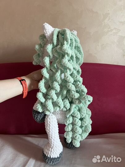 Вязаные игрушки единорог