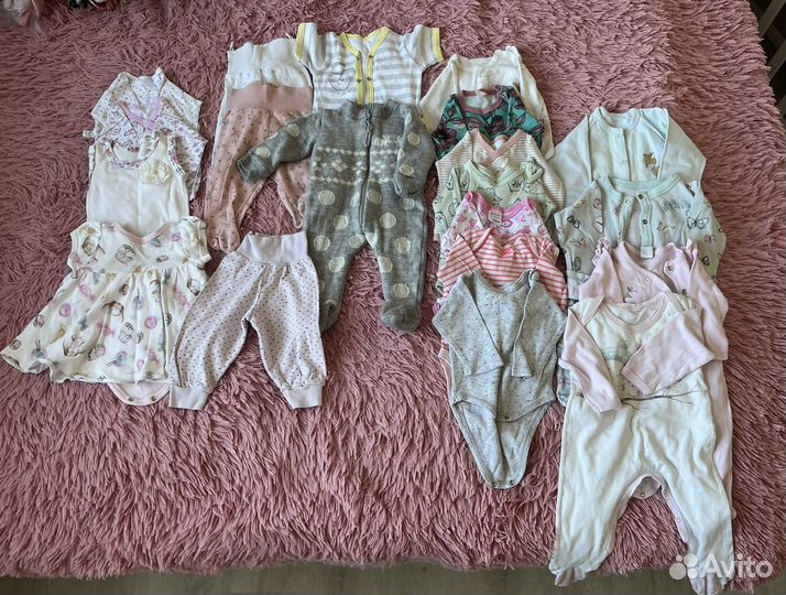 Детские вещи пакетом для девочки