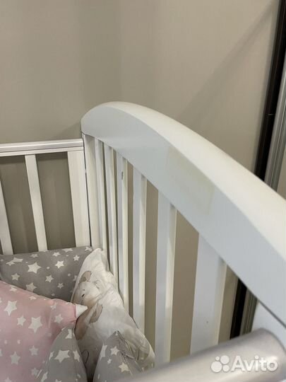 Детская кроватка с маятником Гандылян Дашенька