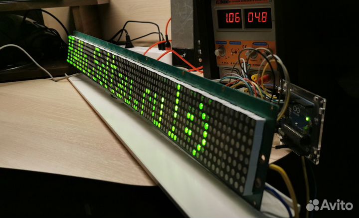 LED панель бегущая строка