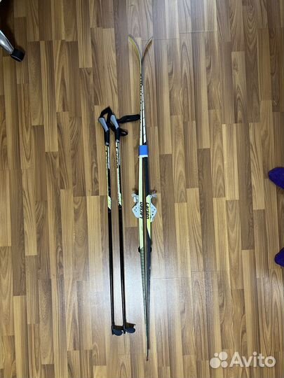 Лыжи беговые с ботинками