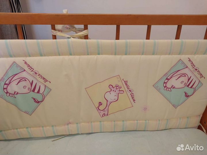 Бортики в кроватку новые