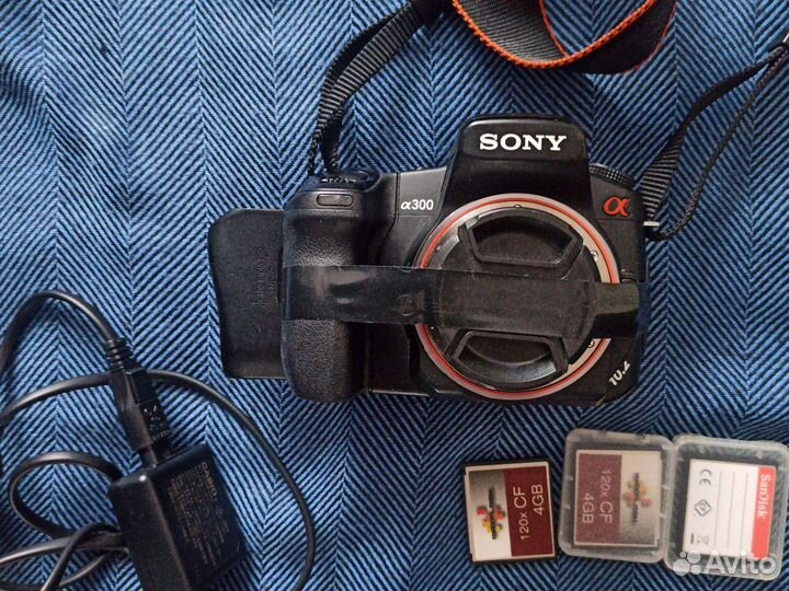 Фотоаппарат sony a300 без объяктива, с сумкой