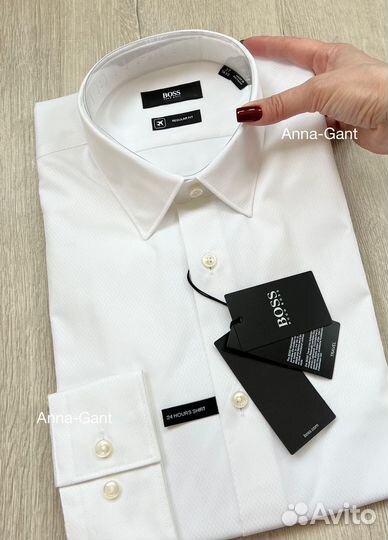 Новая рубашка Hugo Boss (37 14, 1/2) оригинал