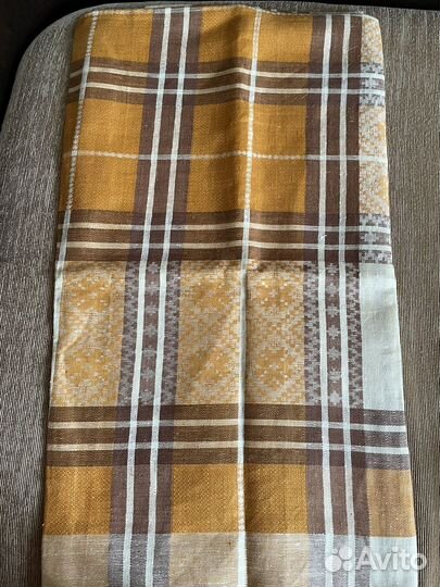 Скатерть лен СССР новая,фартук