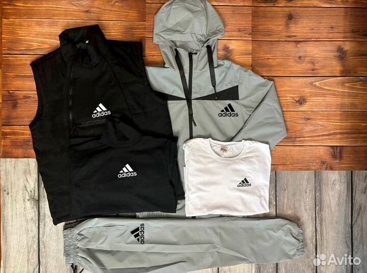 Костюм плащевый 5в1 Adidas