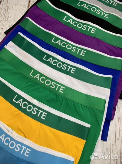 Трусы мужские боксеры lacoste