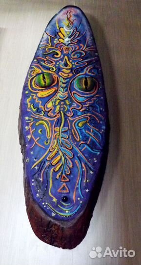 Панно, картина (авторск.), фэнтези. радуга, арт