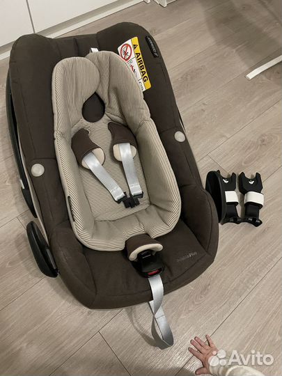 Автолюлька maxi cosi pebble plus (0+)