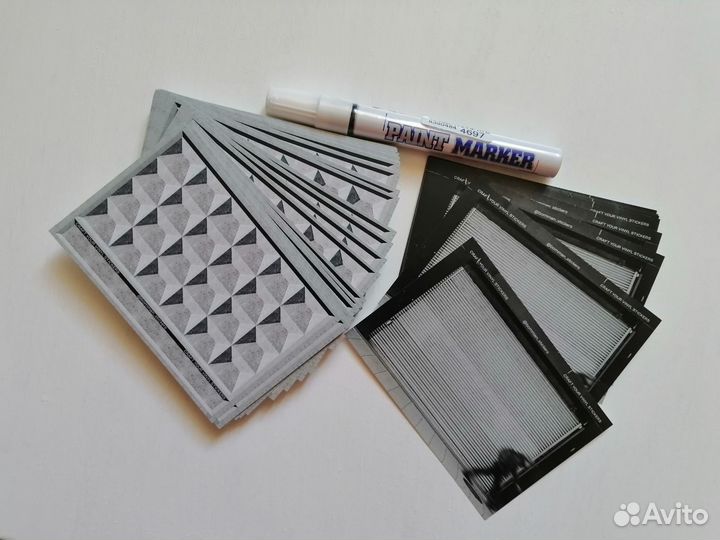 Стикеры для граффити 120шт. + маркер