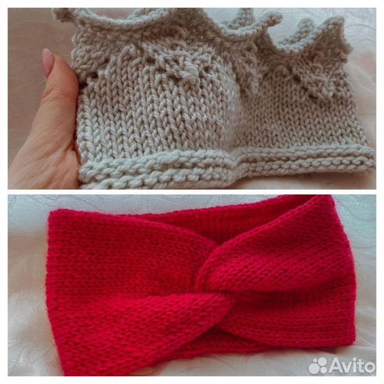 Новые повязки на голову для девочки.Ручная работа