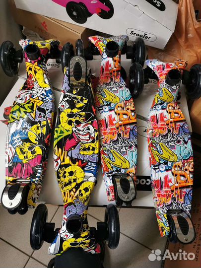 Новые детские самокаты