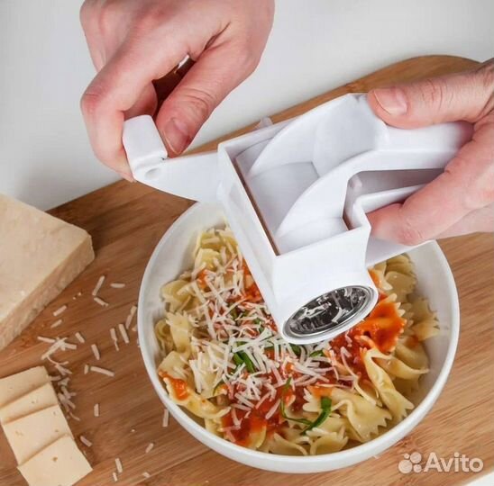 Терка роторная ручная для сыра и овощей