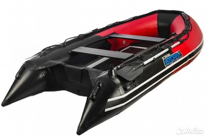 Лодка пвх Stormline Adventure Standard 380 крас-че