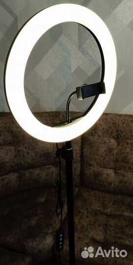 Кольцевая лампа 33 см + штатив 2 метра LED ring FI