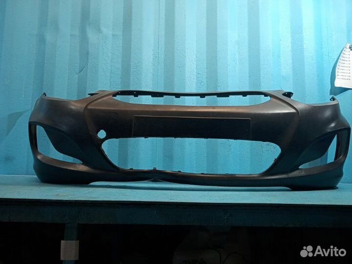 Бампер передний Хендай Солярис Hyundai Solaris