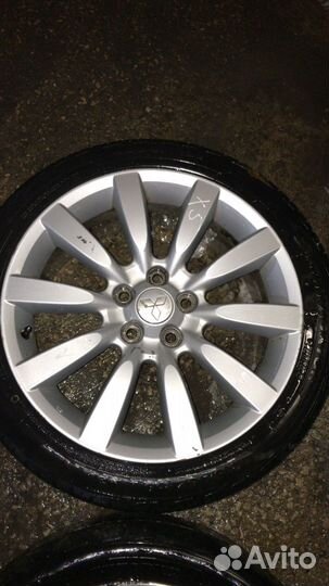 Диски R18 Mitsubishi в сборе с резиной лето