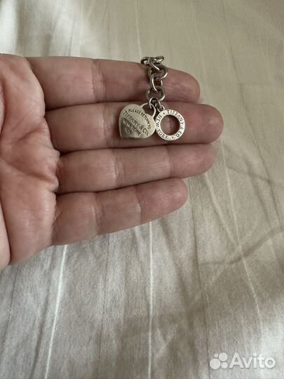 Tiffany браслет серебро